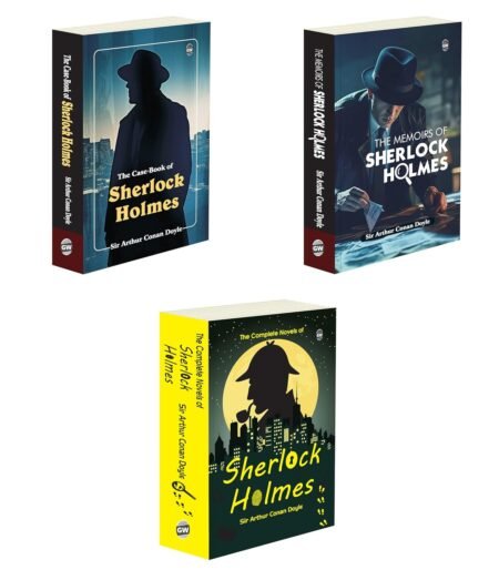 The Case Book of Sherlock Holmes, The Memoirs of Sherlock Holmes and The Complete Novel of Sherlock Holmes :- Sherlock Holmes Mega Pack, mystery novels collection | Combo of 3 books Paperback