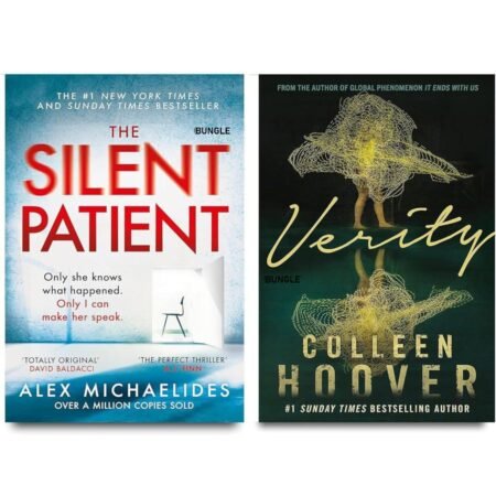 BUNGLE Thriller Book Set of 2 | The Silent Patient & Verity Combo