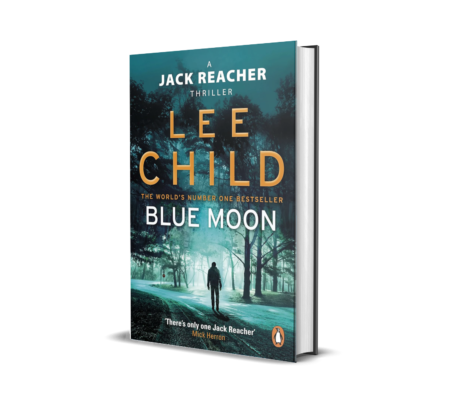 Hardcover Blue Moon: A Jack Reacher Novel