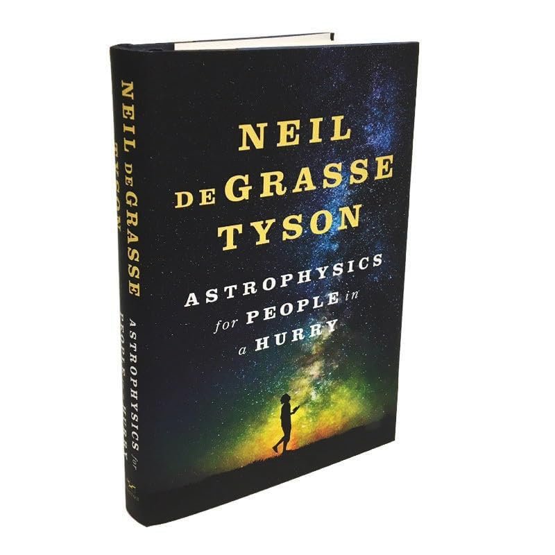 Hardcover Astrophysics For People In A Hurry, Popular Science Book, New Page