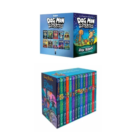 Dog Man: The Supa Buddies Mega Collection + The Enid Blyton Mystery Series
