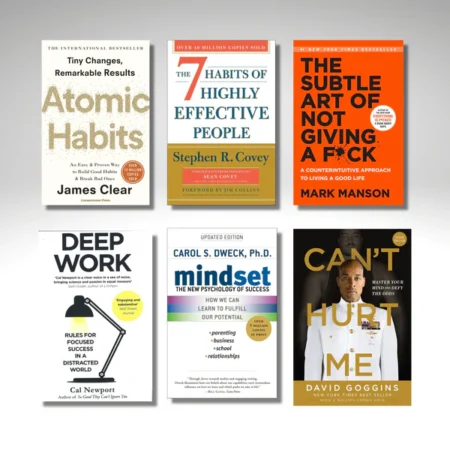 [Combo] 6 Best Self Help Books