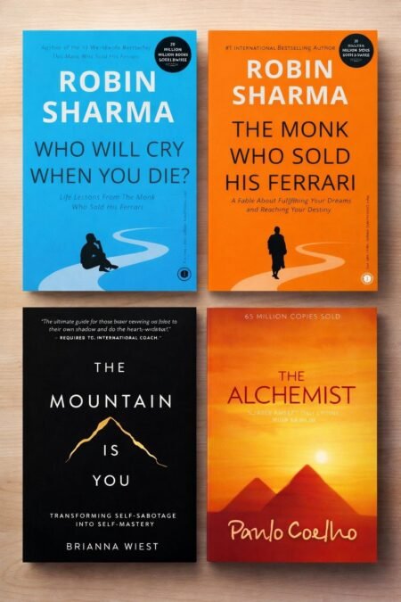 4 popular self-help and fiction books