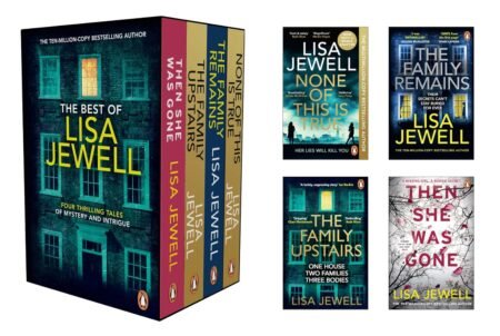 LISA JEWELL’S 4 BOOKS BOXSET: Then She Was Gone, The Family Upstairs, The Family Remains & None of This Is True