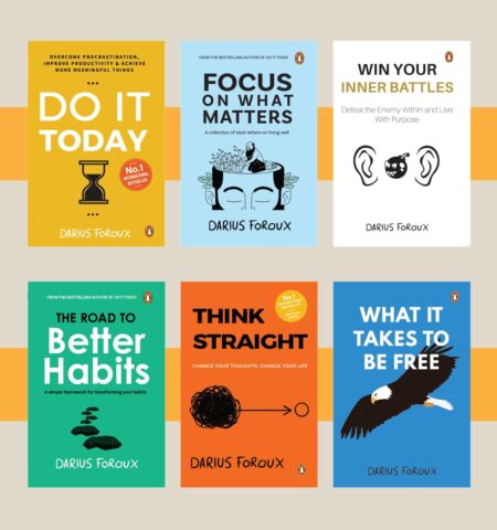 The Darius Foroux Collection For Personal Growth & Success (Box set): A Six Books Boxset Featuring all of Darius Foroux's Bestsellers | 6 Bestselling Books on Habits, Focus, and Inner Growth―Your Complete Toolkit for a Better Life by Darius Foroux (Author)  Format: Paperback