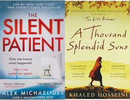 The Silent Patient & A Thousand Splendid Suns Book Set
