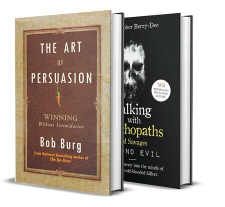 The Art of Persuasion + Talking with Psychopaths and Savages | 2 Book Combo Set | Master Influence, Communication & Dark Psychology Skills